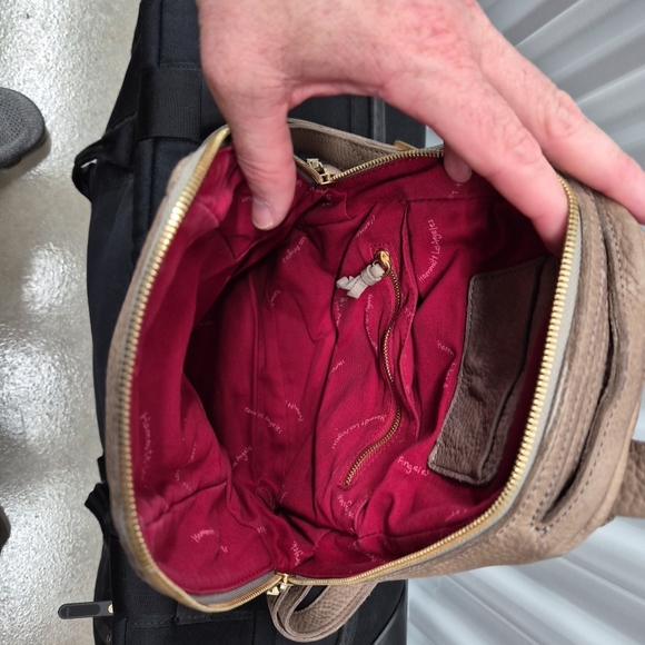 Tan Leather Backpack - Picture 8 of 10